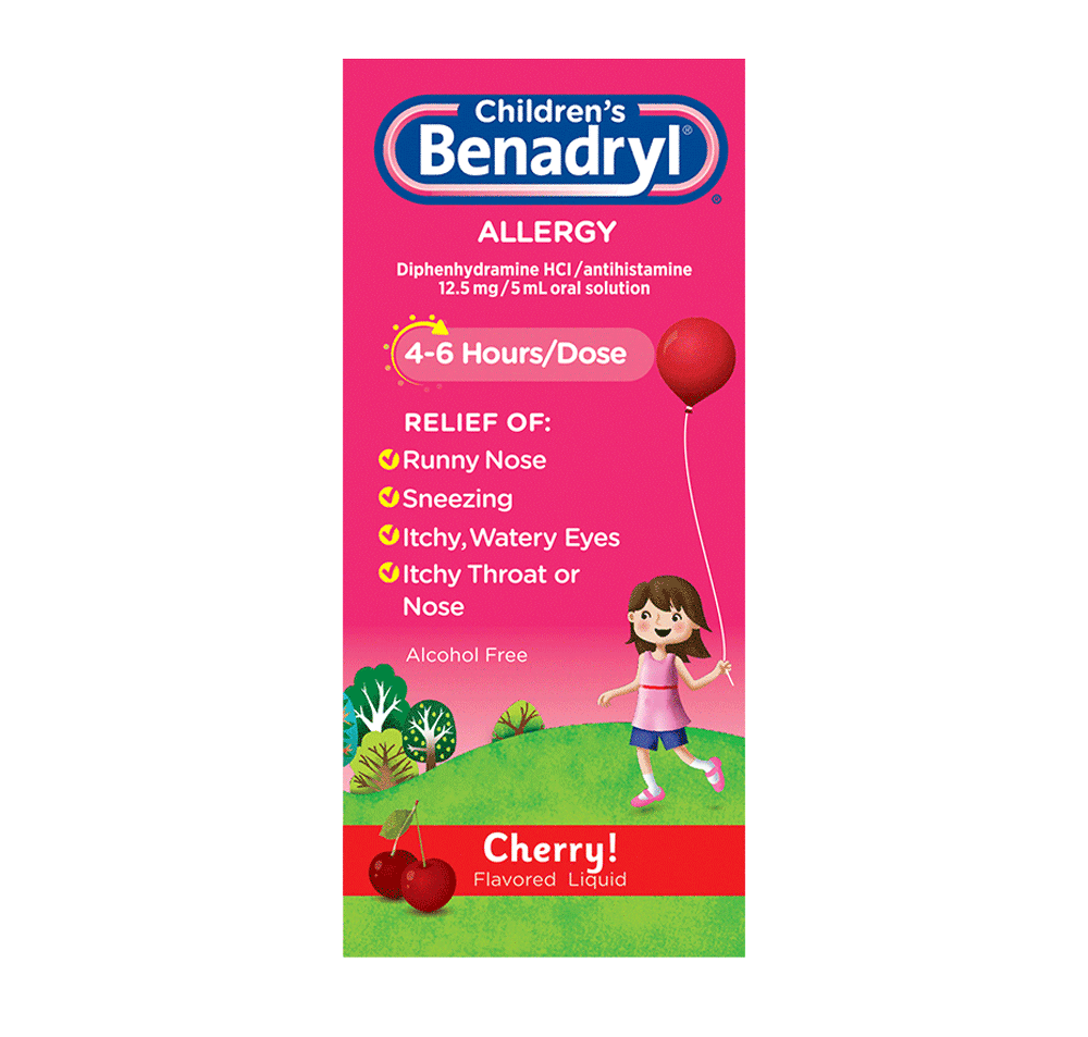 Children s BENADRYL Allergy Relief Liquid Medicine BENADRYL