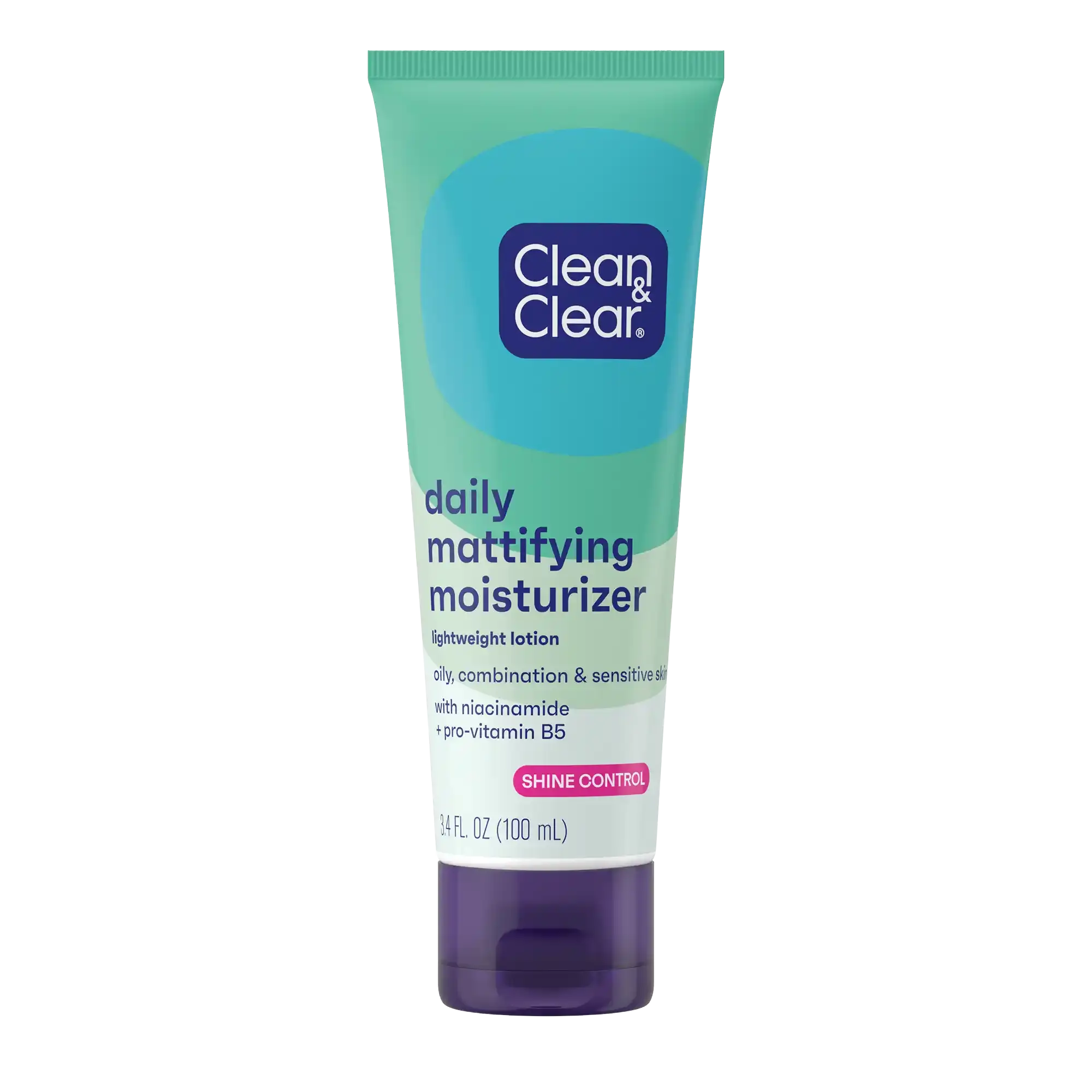 Clean & Clear® Daily Mattifying Moisturizer 3.4 oz Front of Pack