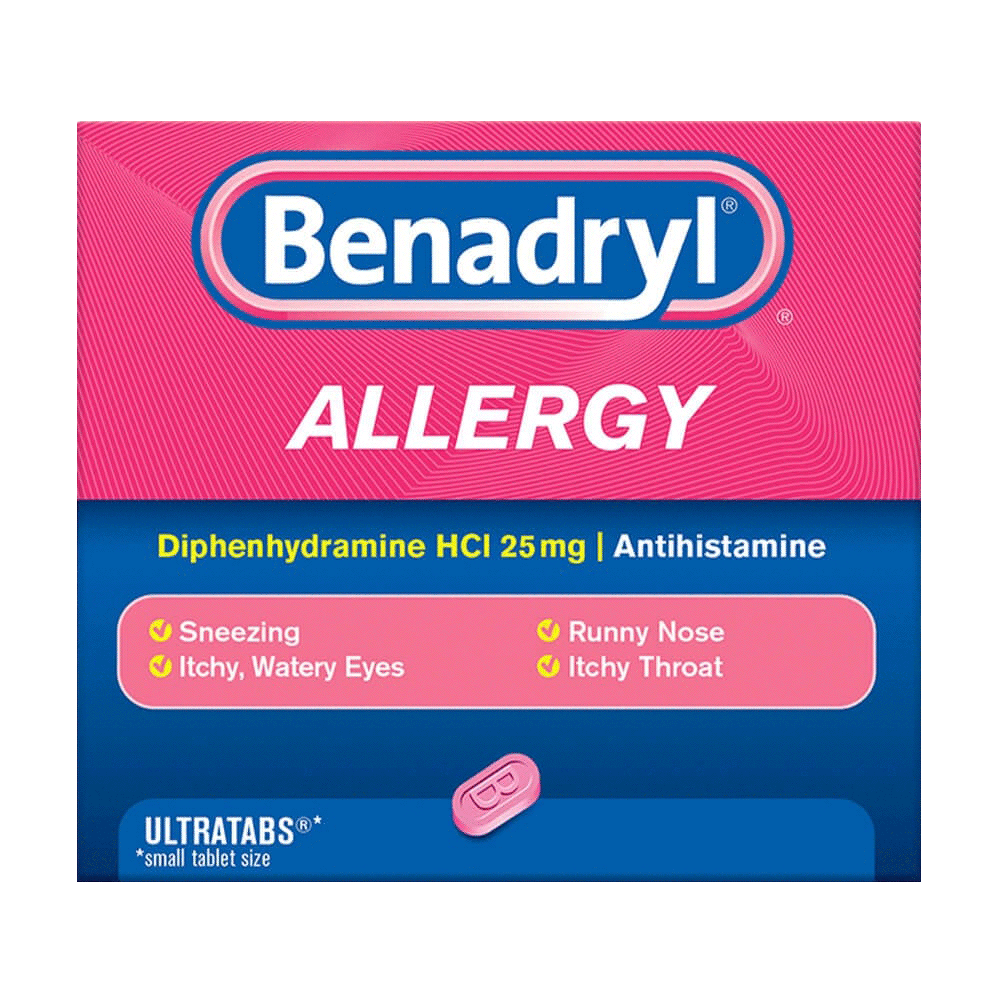 BENADRYL® Allergy ULTRATABS® Tablets