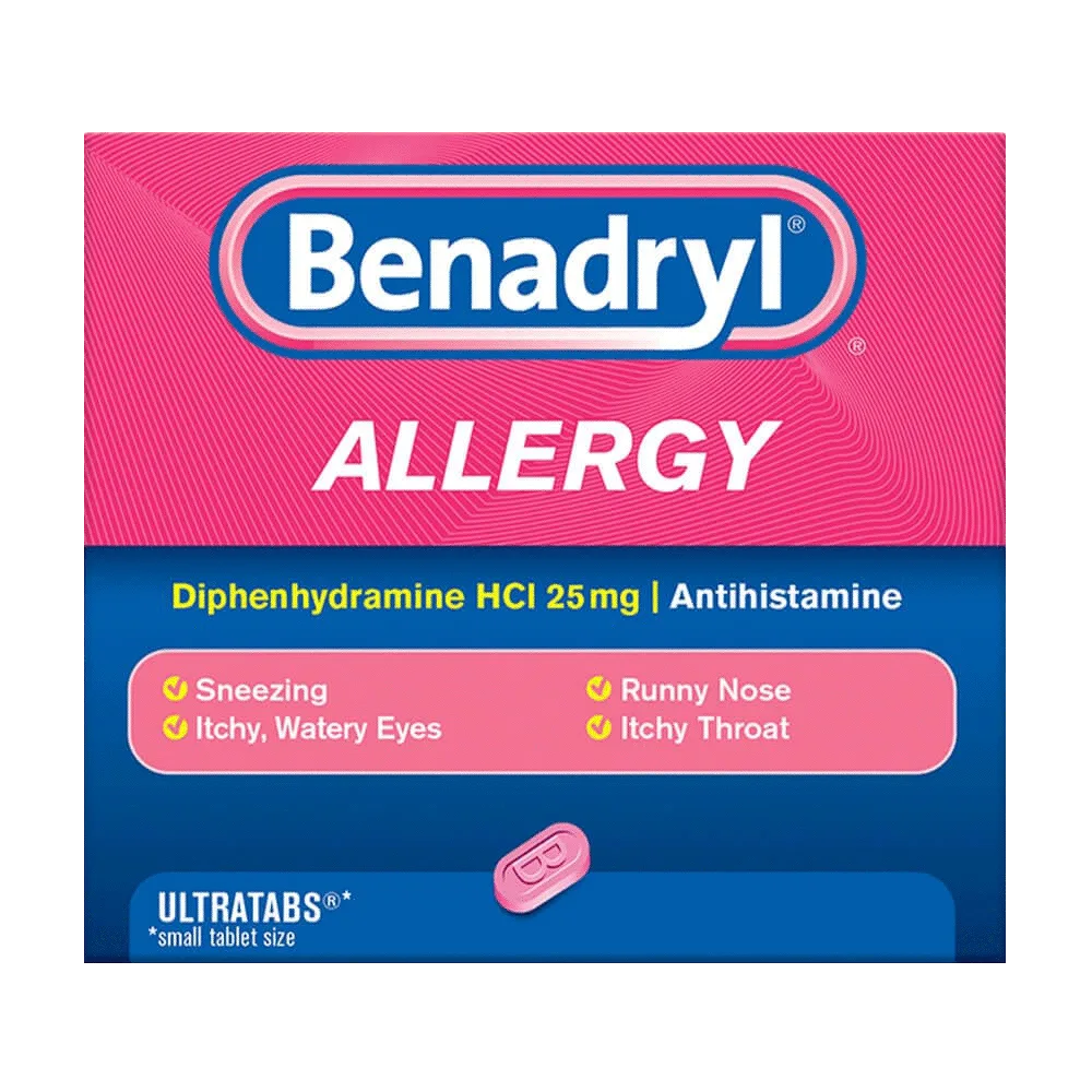 BENADRYL® Allergy ULTRATABS® Tablets