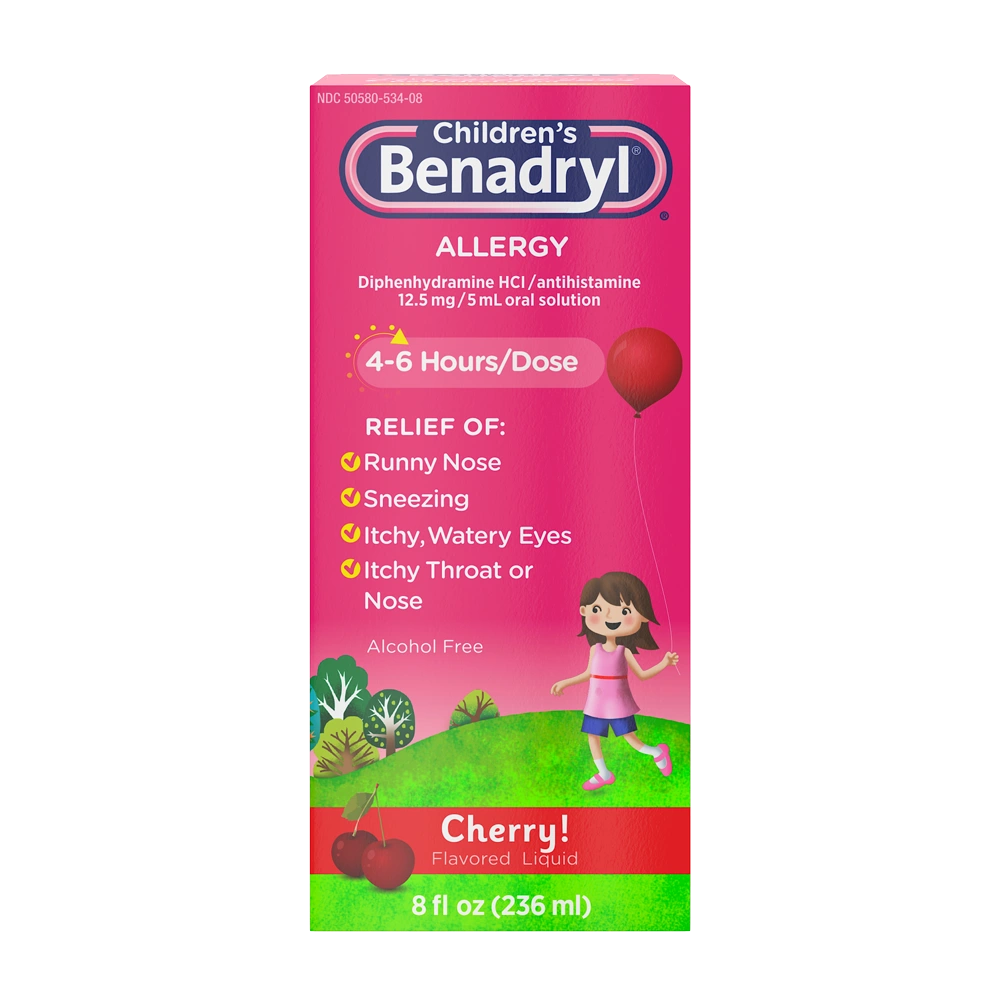 Children's BENADRYL® Allergy Relief Liquid Medicine BENADRYL®