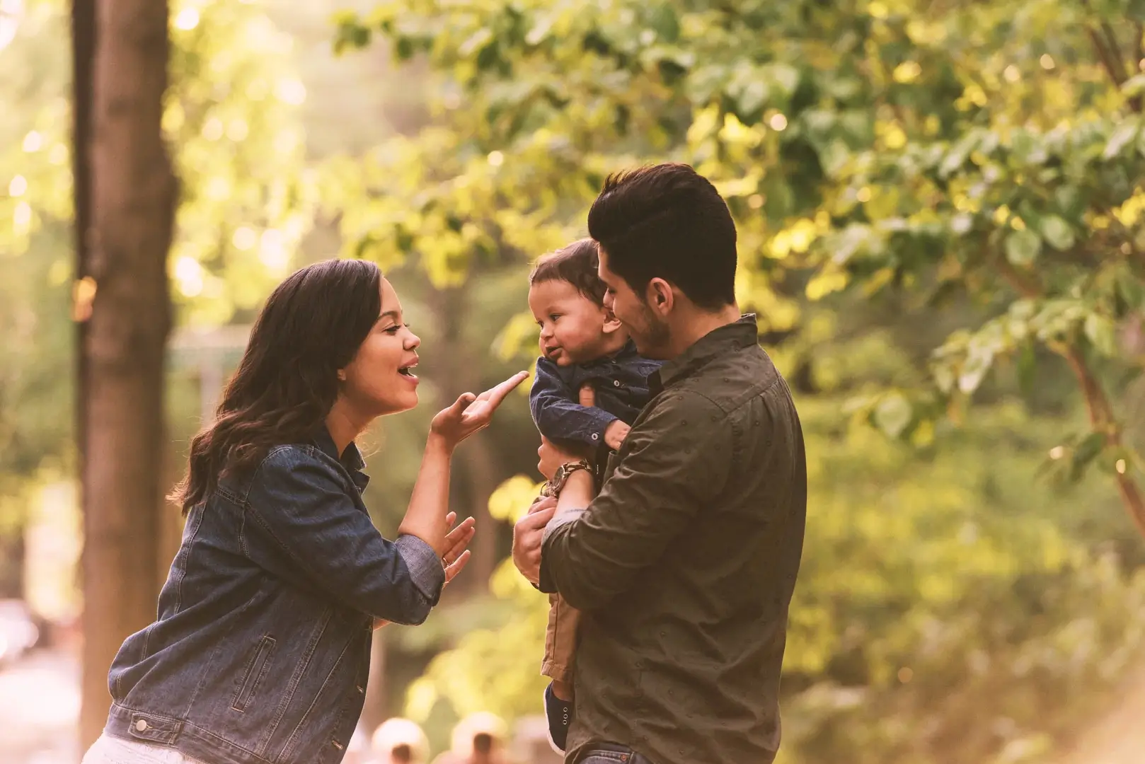 Family with tree pollen allergies