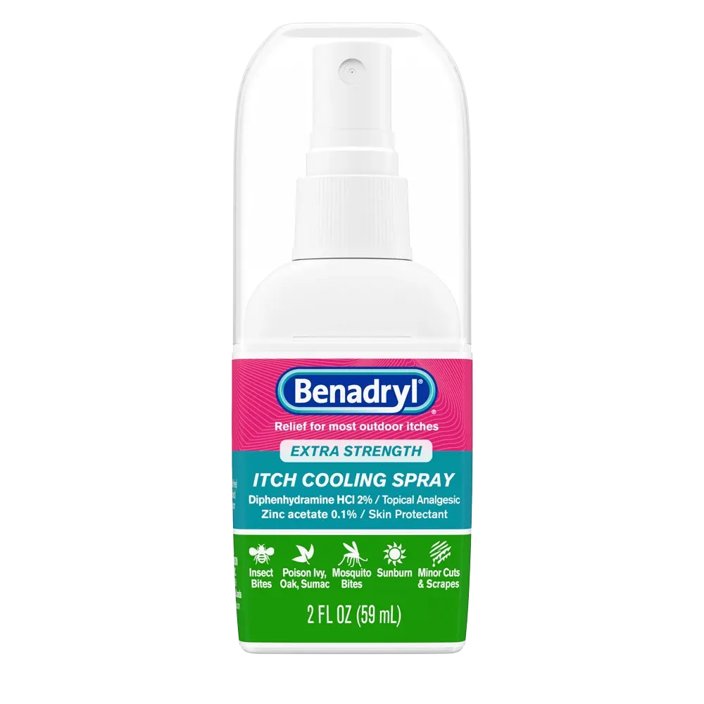 BENADRYL® Extra Strength Spray Small package front