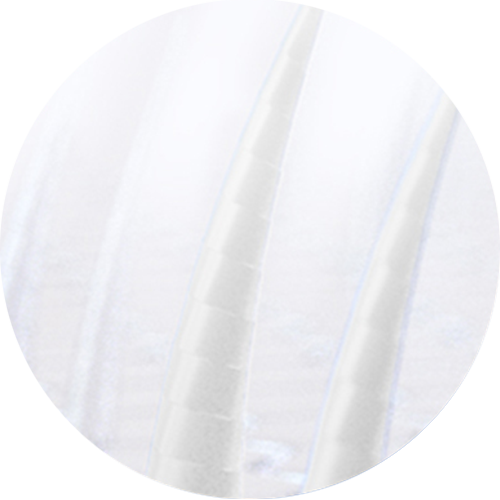 An illustration depicting thinning hair.