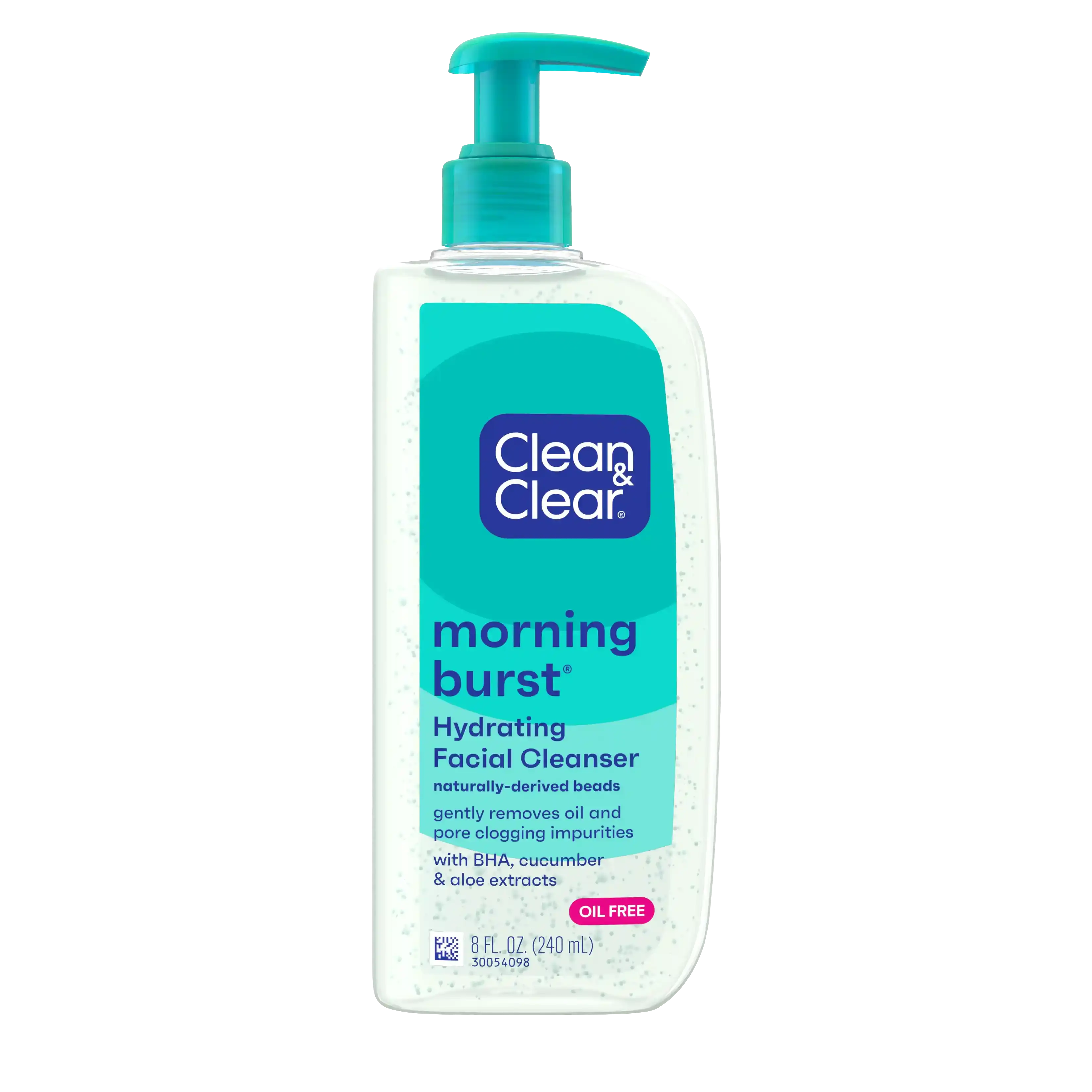 Clean & Clear® Morning Burst® Hydrating Facial Cleanser Front of Packaging