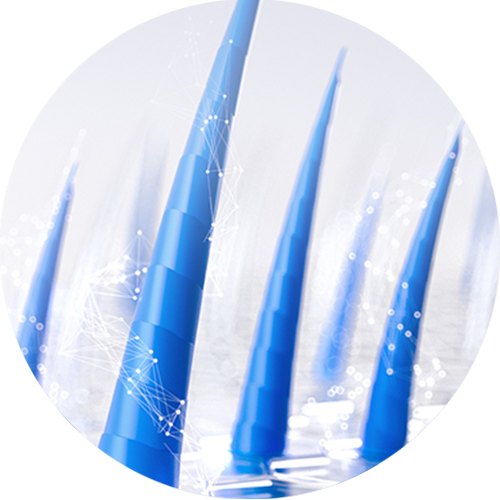 An illustration depicting noticeably thicker hair regrowth.