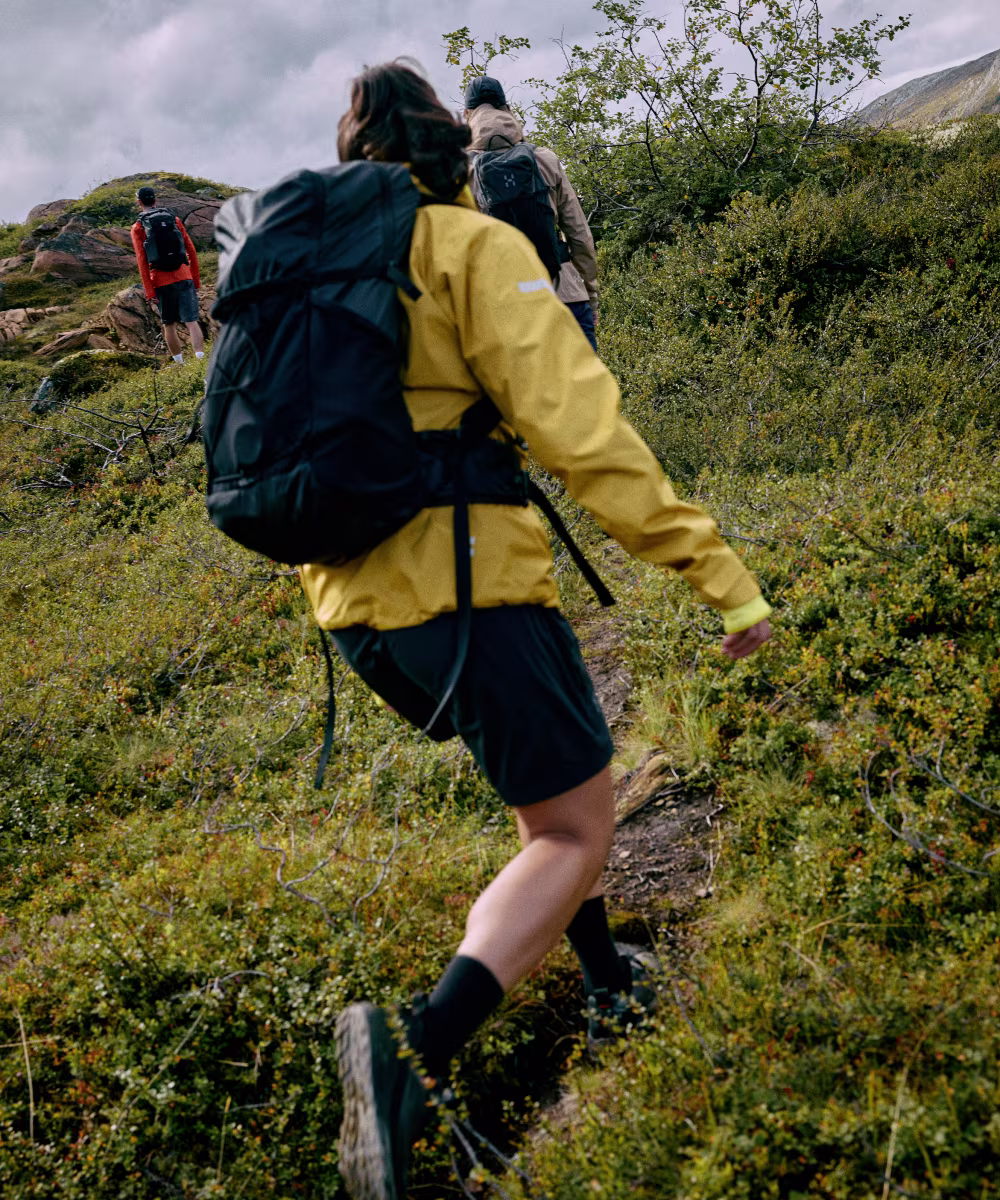 Hiking in the winter