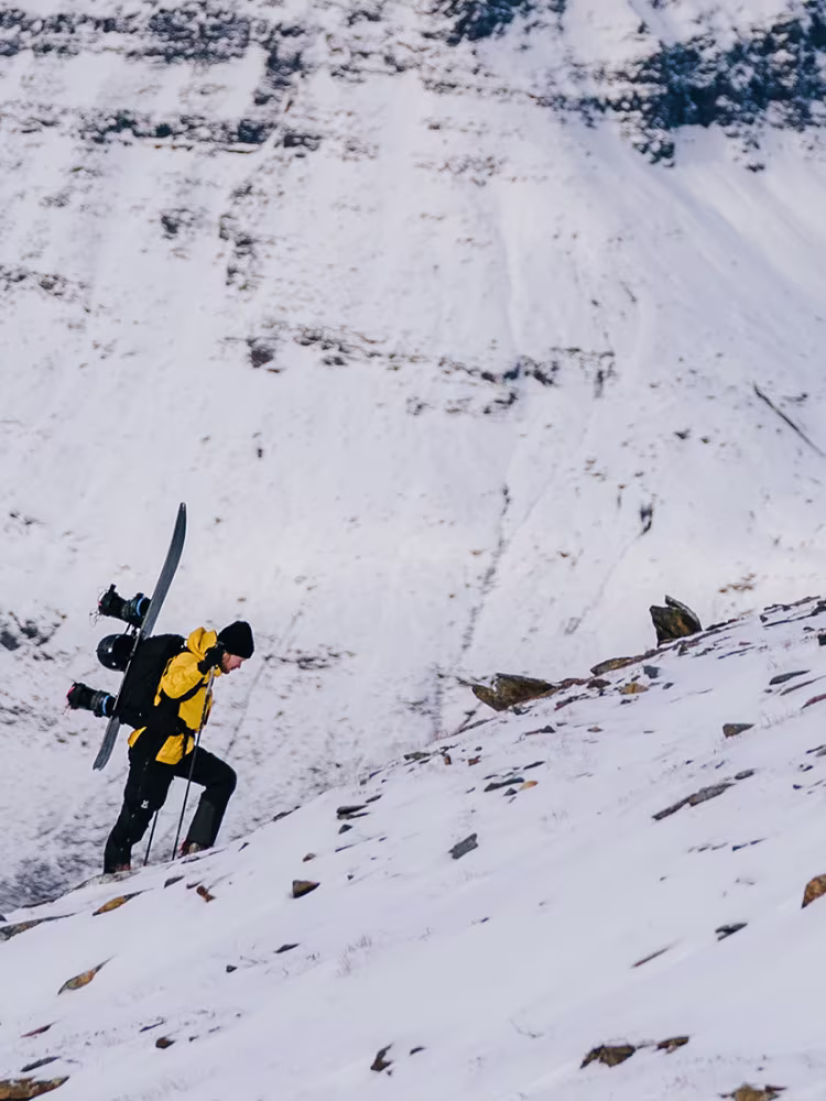 Antti Autti turing a mountain