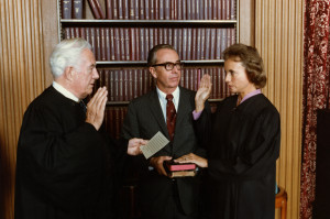 Swearing in for United States Supreme Court