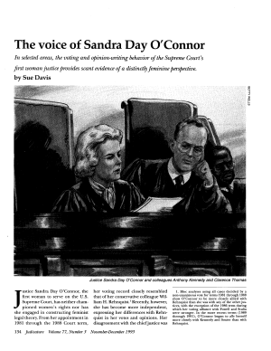 The Voice of Sandra Day O'Connor