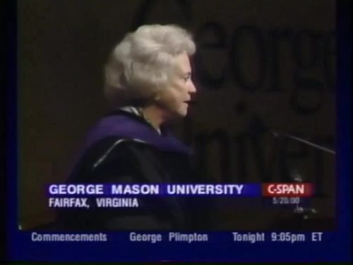 Commencement address at George Mason University
