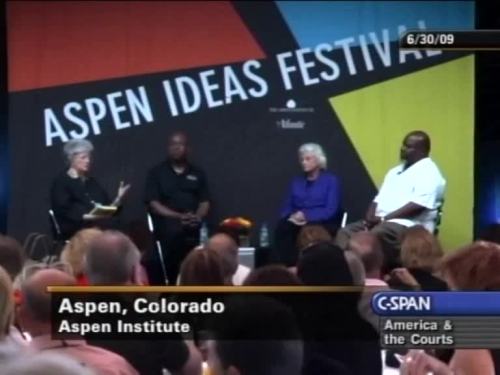Panel discussion on race and the American criminal justice system at Aspen Ideas Festival