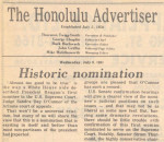 Historic Nomination