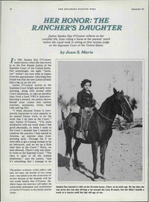 Her Honor: The Rancher’s Daughter