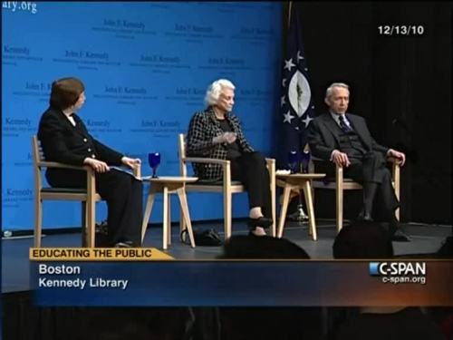 Conversation with Justice David Souter at John F. Kennedy Presidential Library