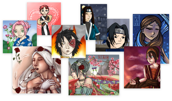 anime-art-collage