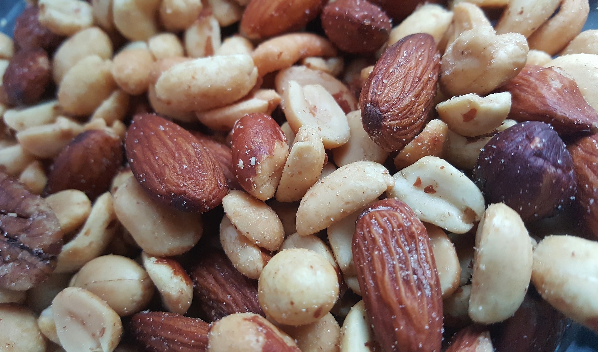 Mixed nuts. 