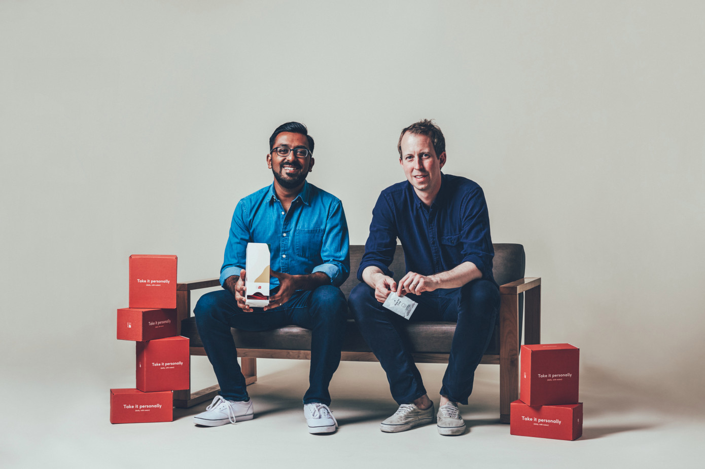 Care/of co-founder and head of product, Akash Shah, and CEO Craig Elbert.