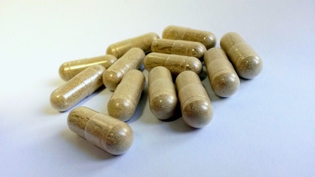A pile of probiotic capsules. 