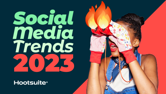 2023 trends report graphic in navigation