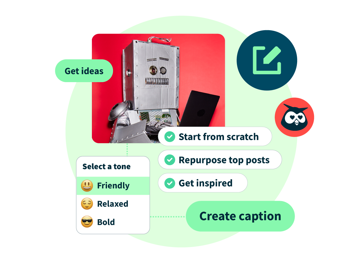 Product image of how to automate your social content using Hootsuite