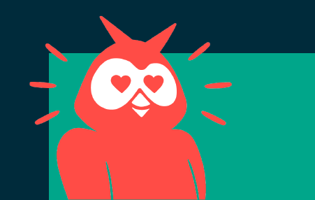 A gif of Owly sighing