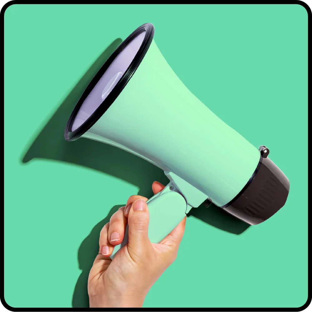 Image of Hootsuite megaphone