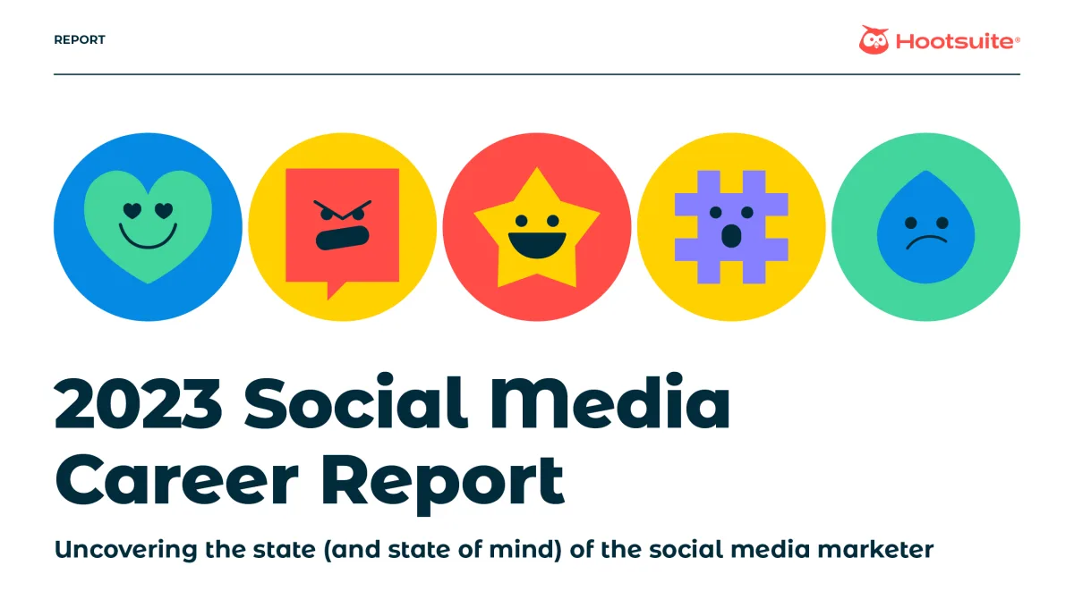 Thumbnail of 2023 social media career report