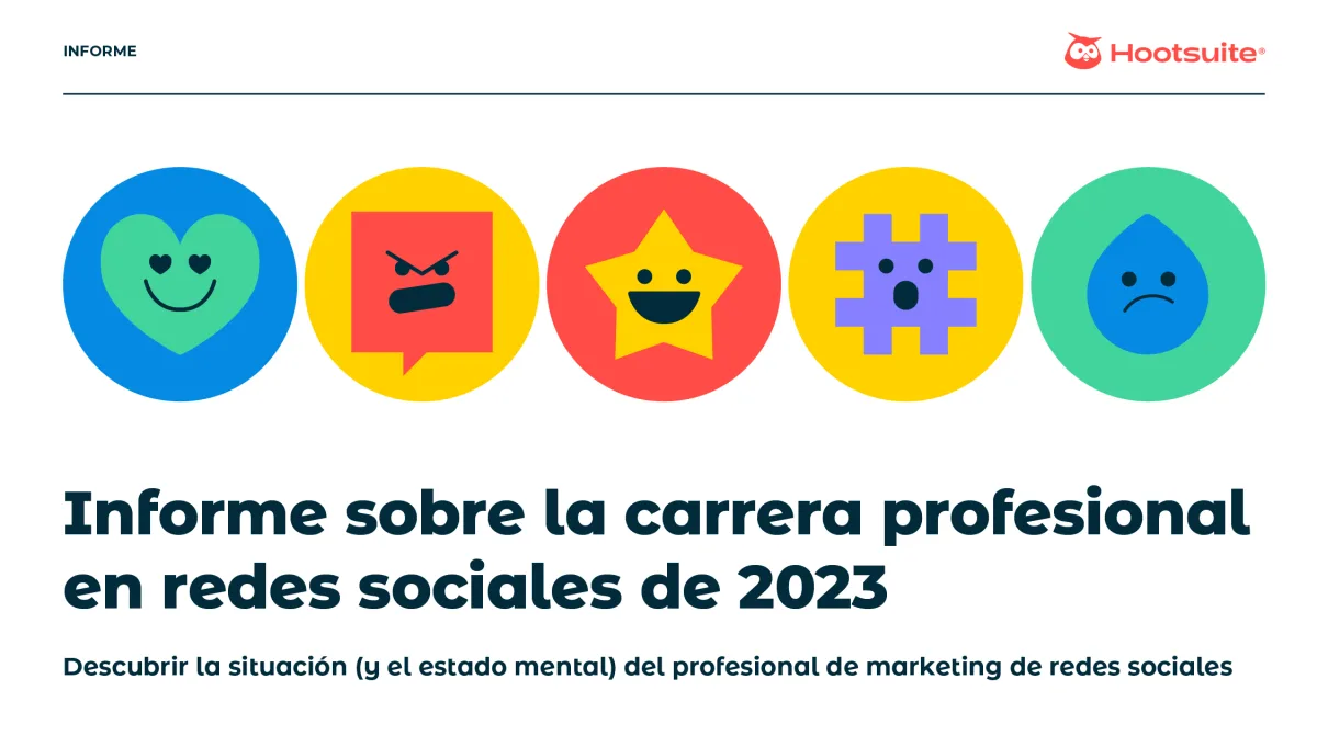Miniatura del informe sobre la carrera profesional en redes sociales de 2023