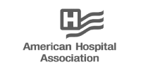 Logotipo de la Asociación Americana de Hospitales 