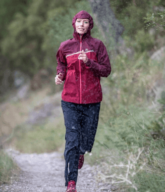 Women's Running Jacket - Warm Regul F Black