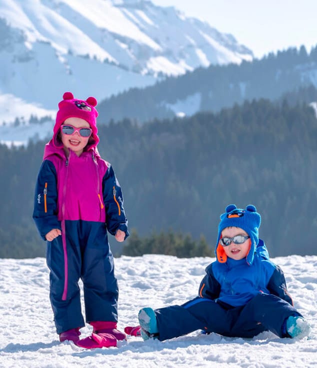 Kids’ Ski Pants with Removable Straps - PNF 900 Blue