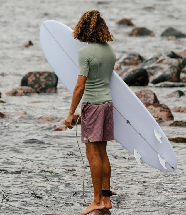Short De Bain Homme Ocean Waves - Séchage Rapide - Poches Pratiques - Idéal Plage, Surf, Piscine