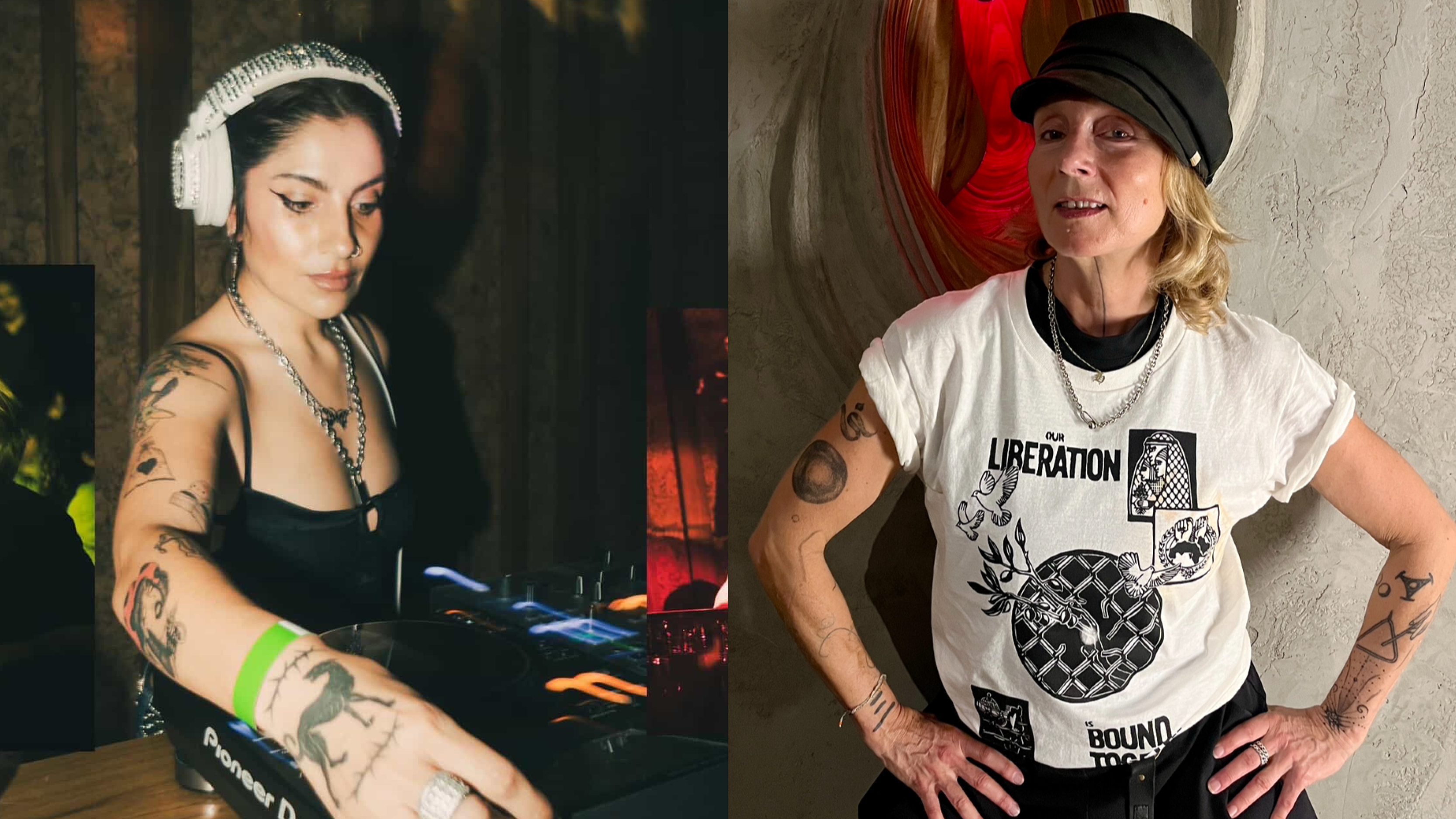 in tune with liberation  | DJ Femalemacho & Yeimy Navarro