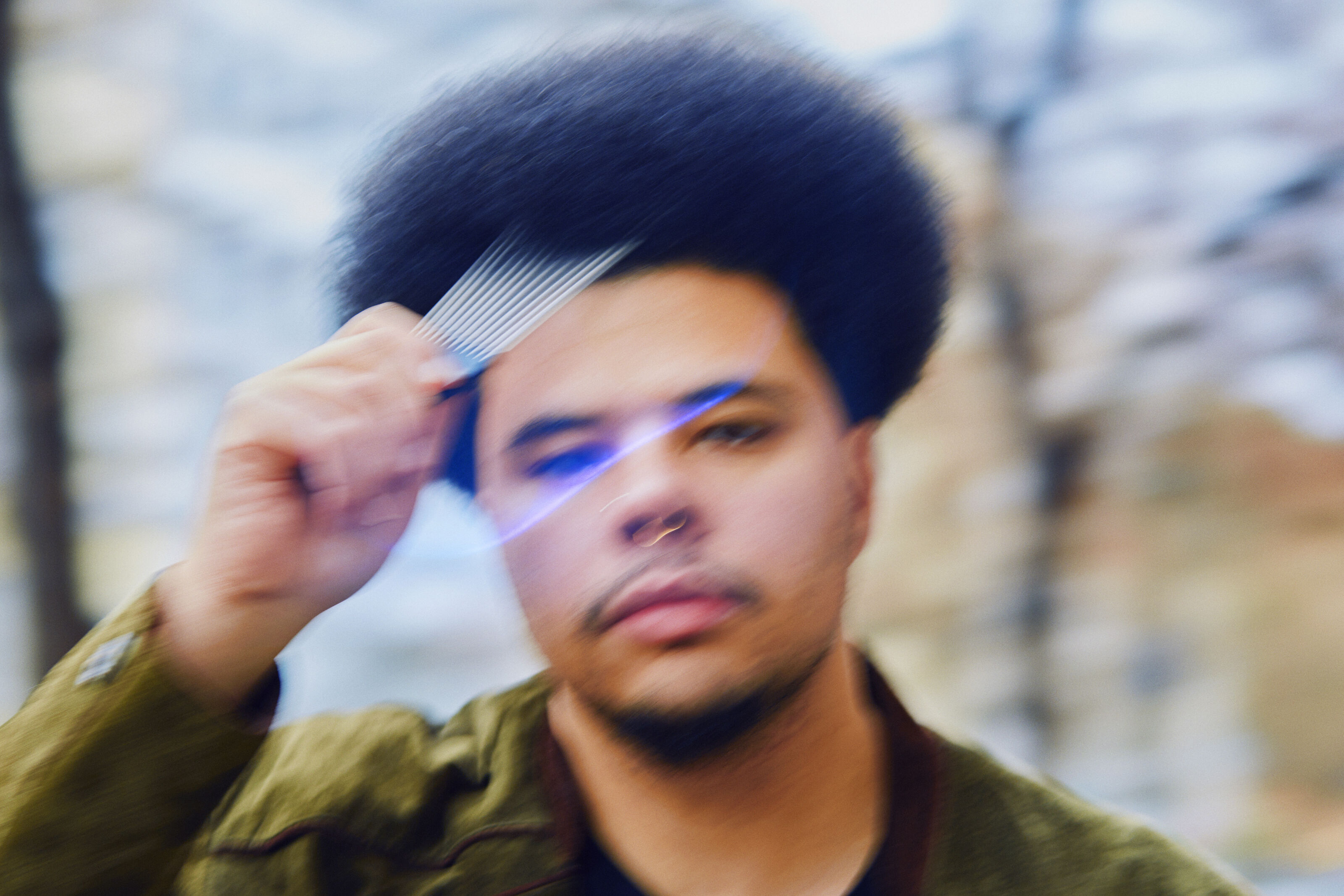 iridescent nightskies | Otis Mensah