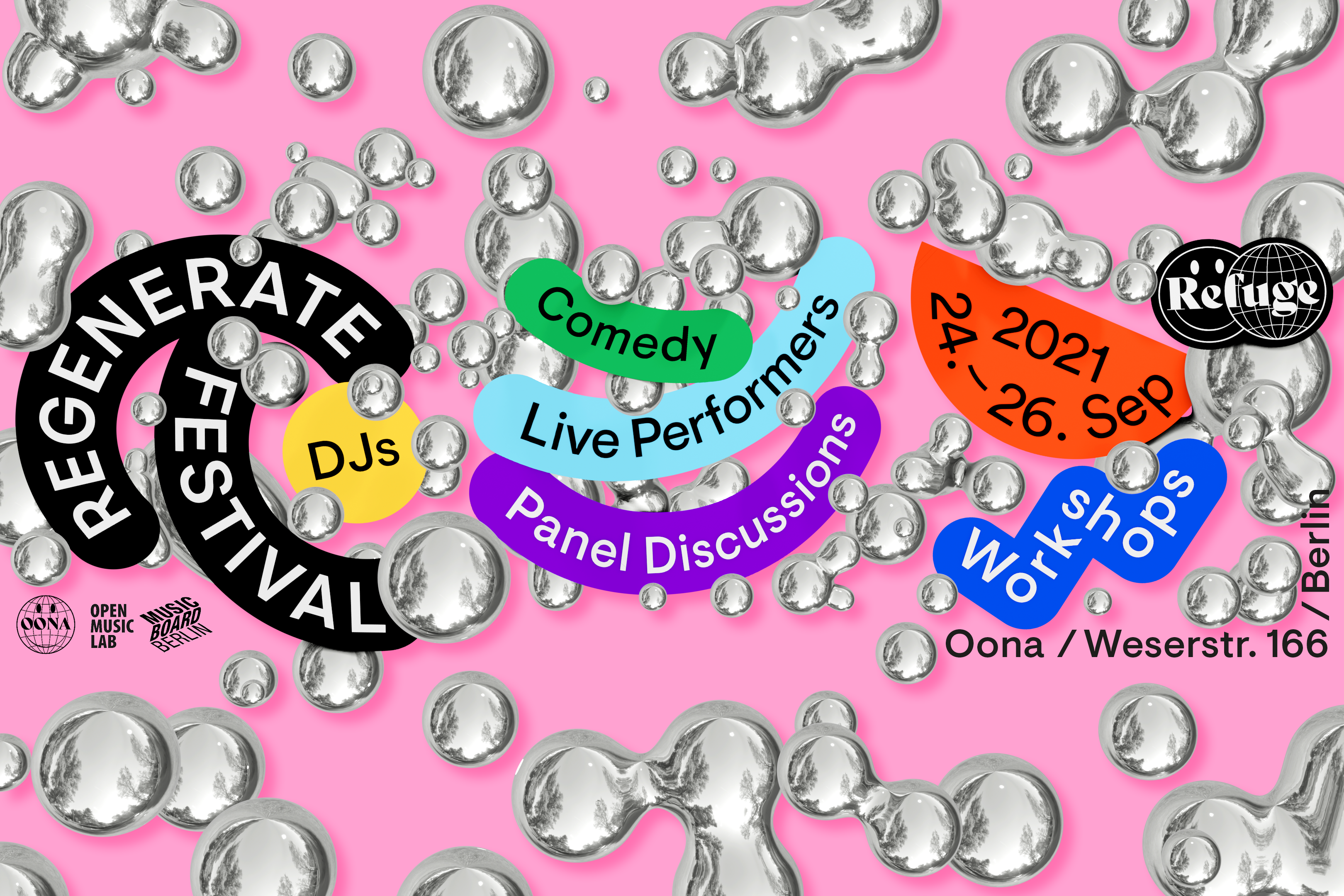 Refuge Worldwide presents Regenerate our first festival weekender.