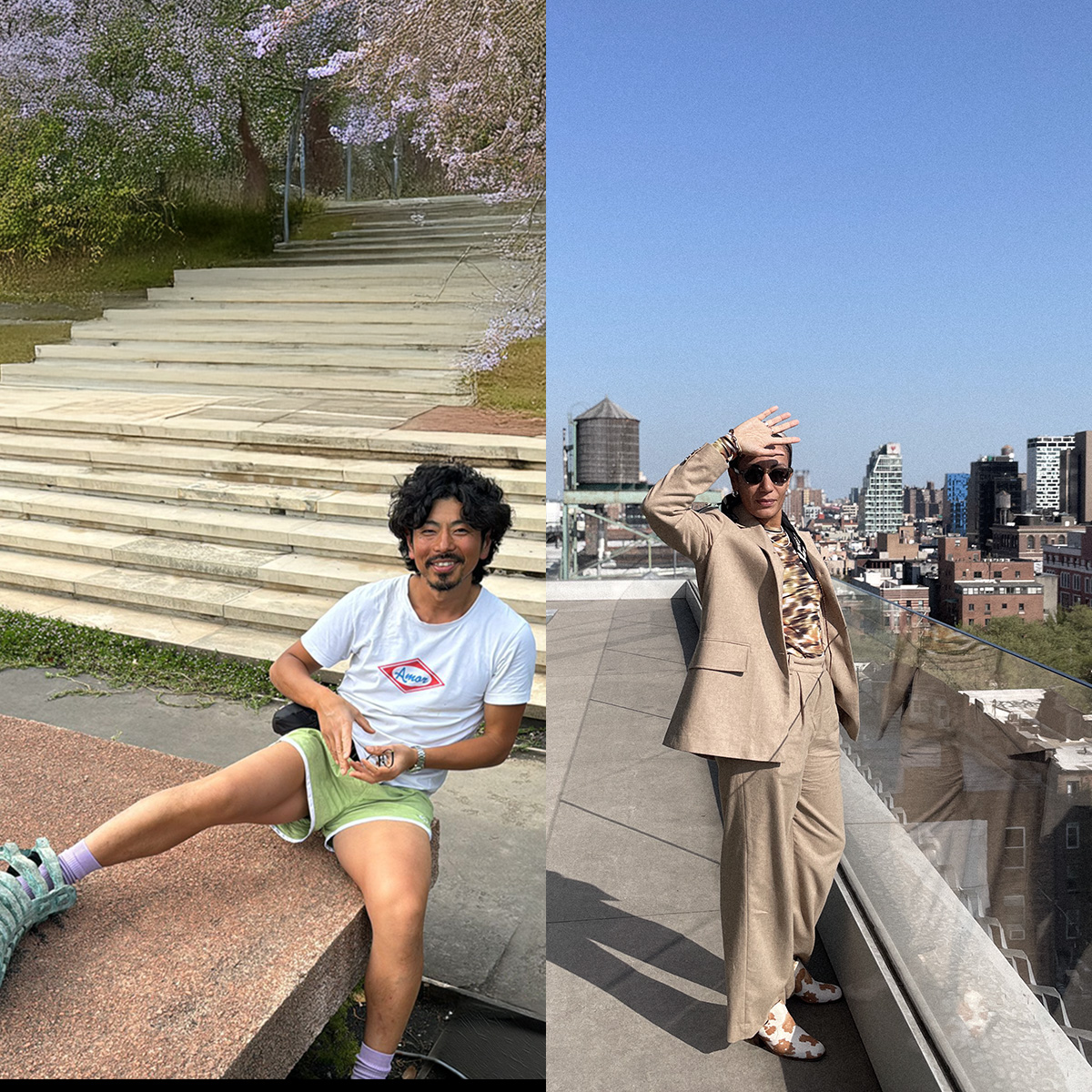 Walking on Gemshells | Gabi  & Bacon Chang