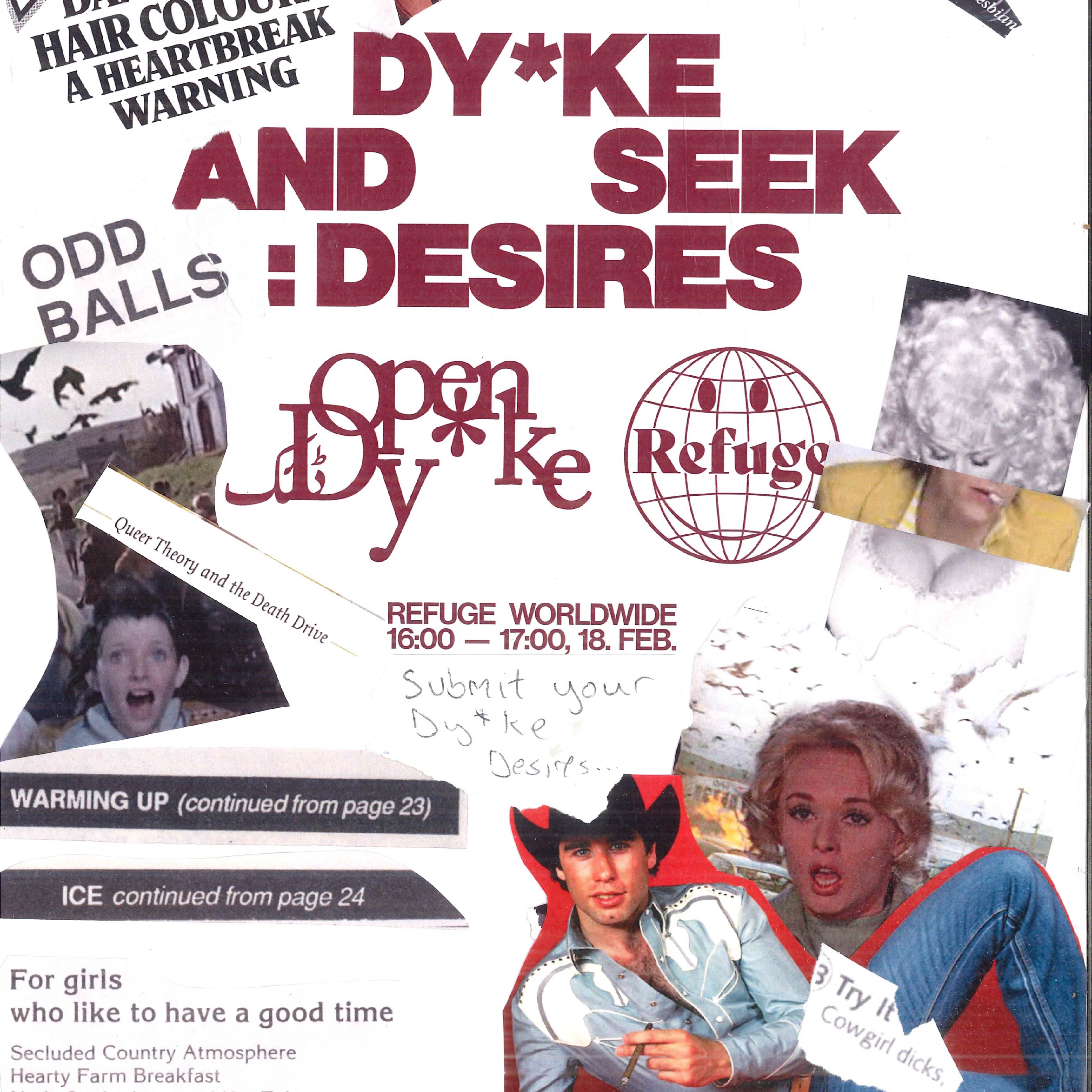 Dy*ke and Seek: Dy*ke Desires. | Sacre Blair & Wooly Aziz