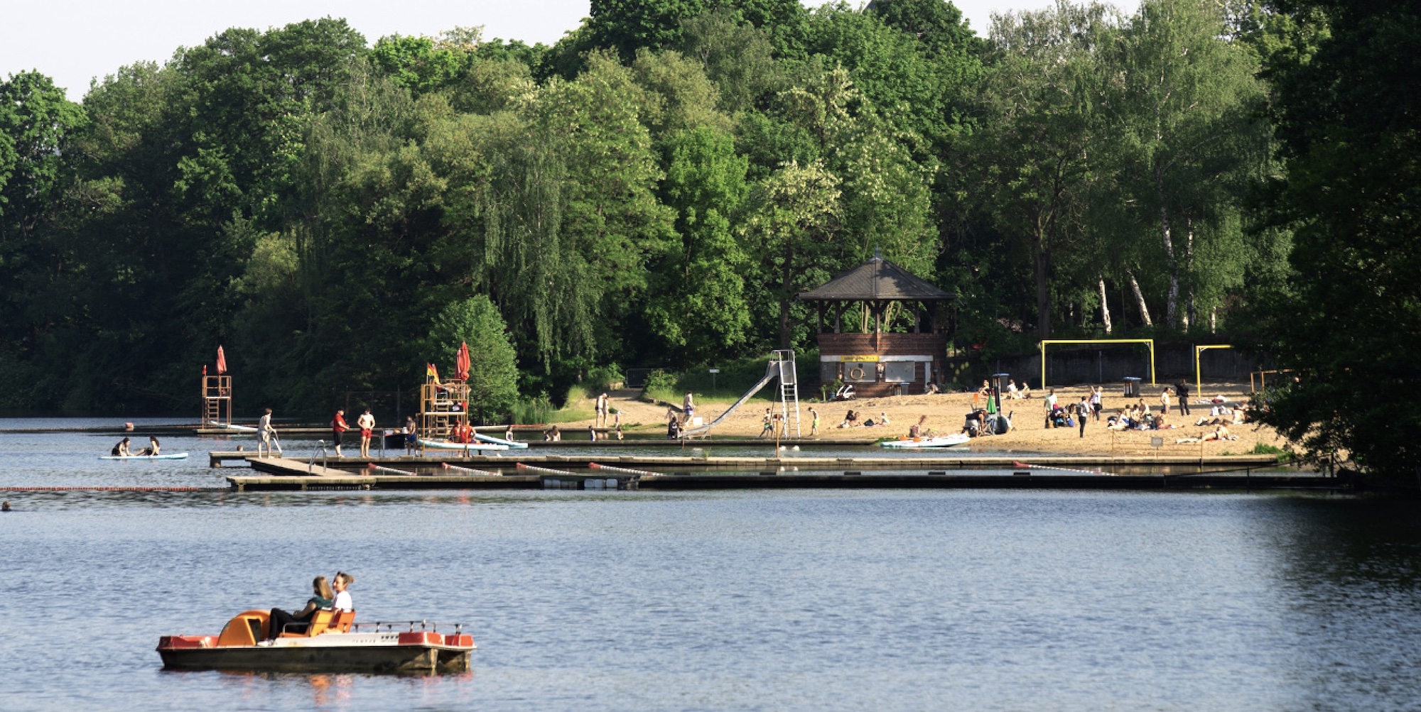 Refuge Worldwide open air takes place at Strandbad Plötzensee