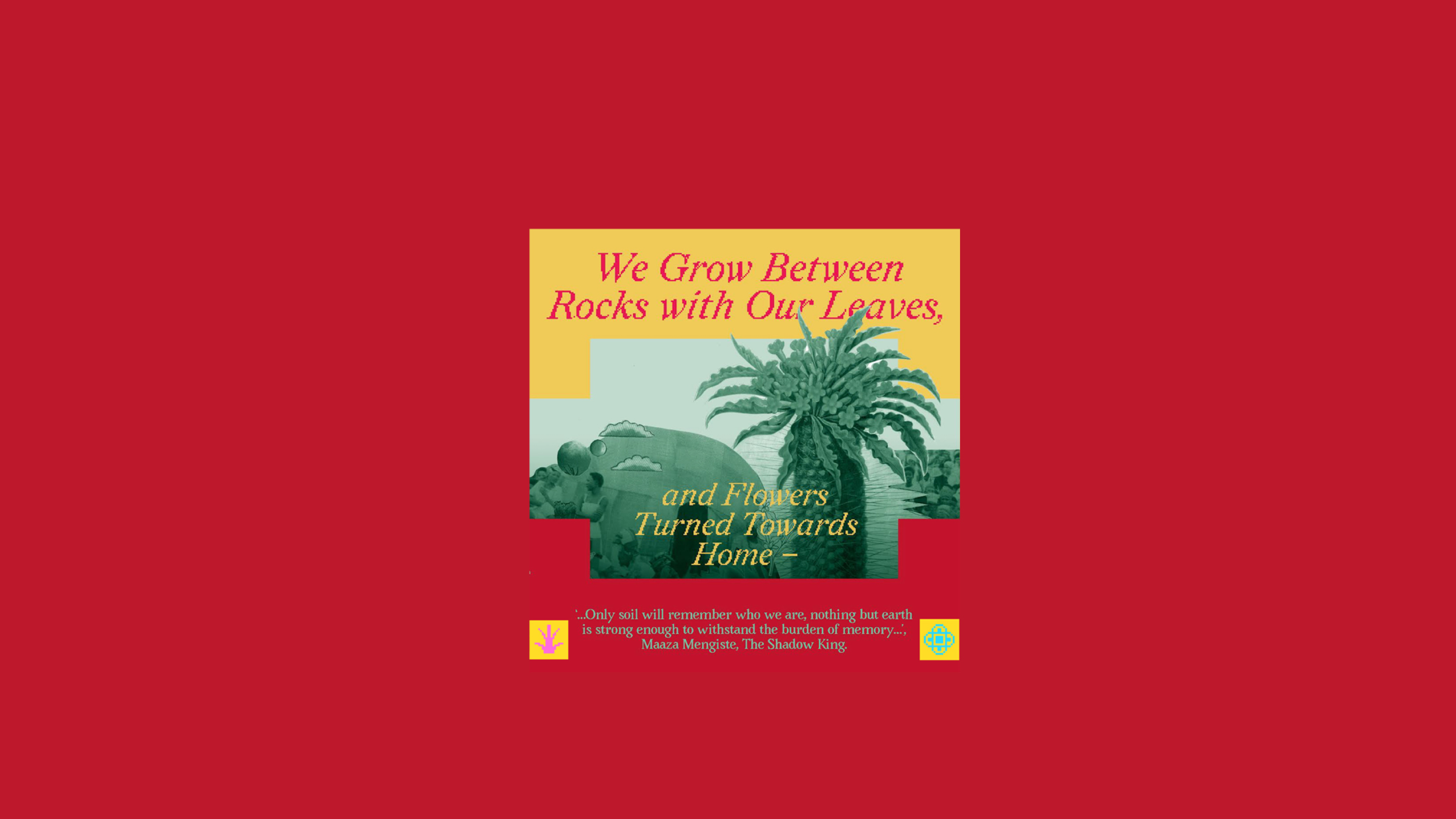 We Grow Between Rocks, with Our Leaves, and Flowers Turned Towards Home – Possession Pedagogies | When The Jackal Leaves The Sun