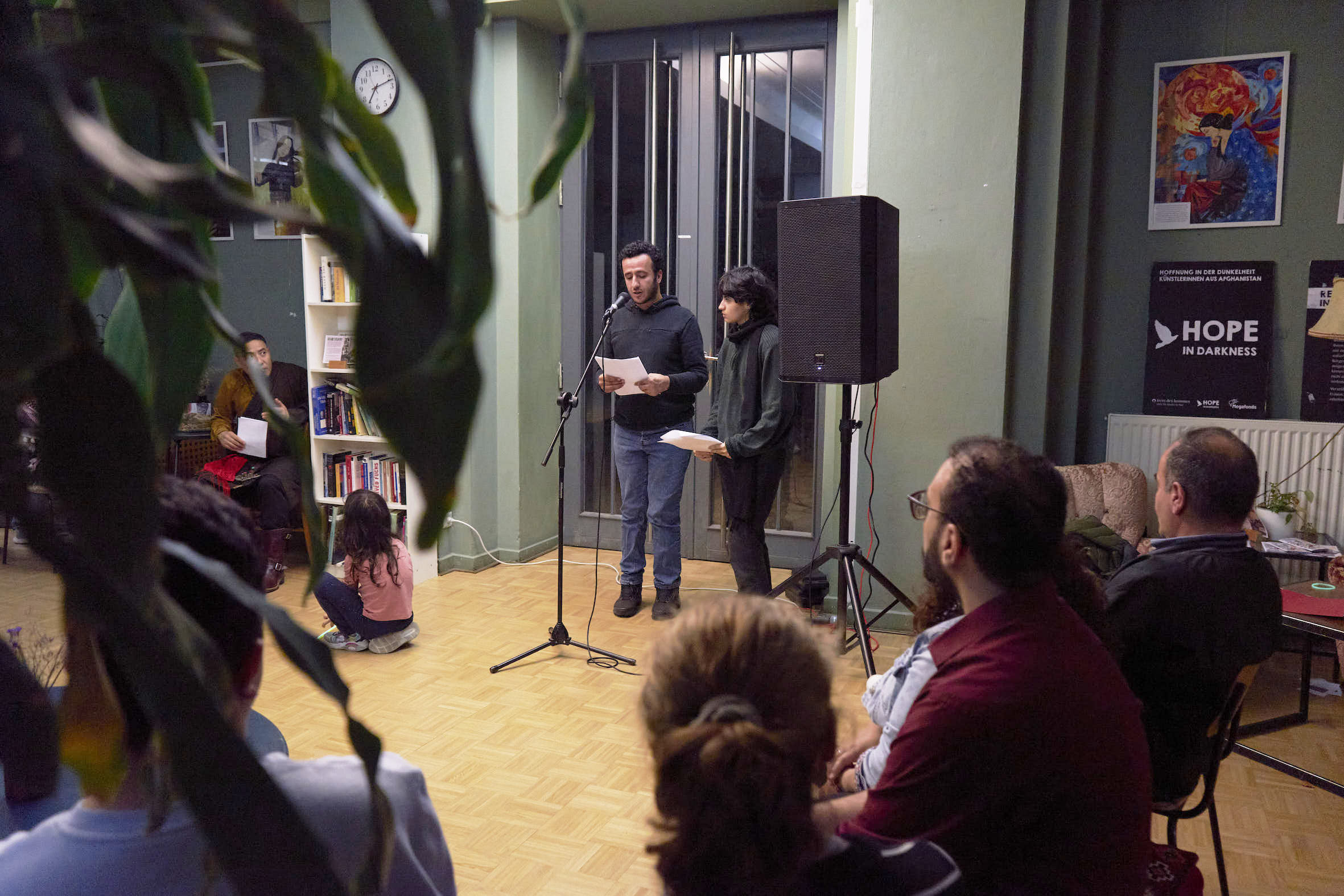Language Cafe Performance Night | Give Something Back to Berlin & The Poetry Project