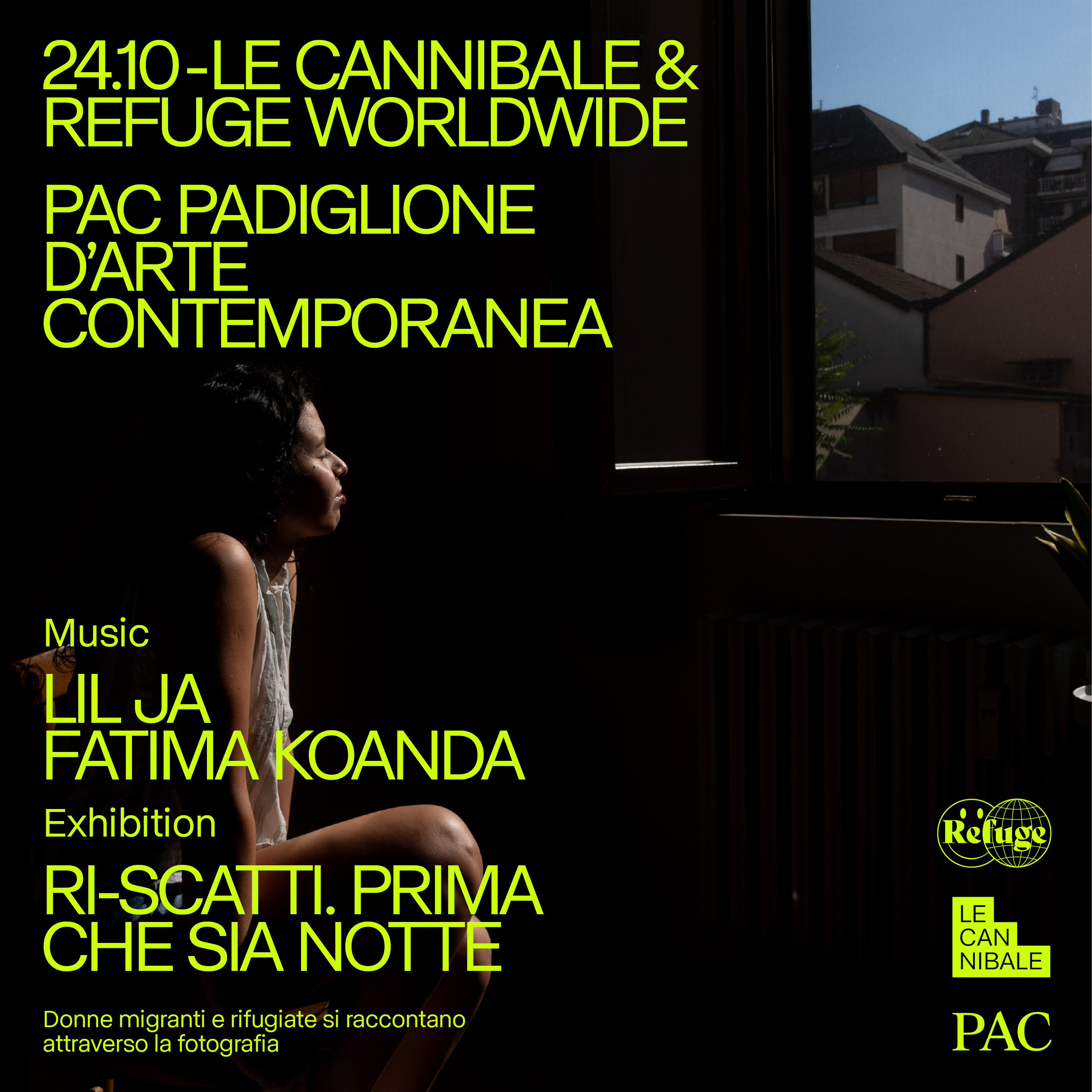 Le Cannibale & Refuge Worldwide al Padiglione d'Arte Contemporanea