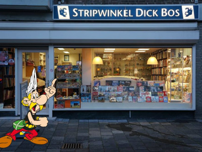 Stripwinkel Dick Bos Rotterdam
