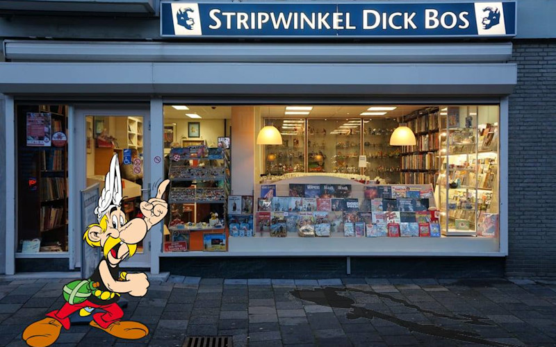 Stripwinkel Dick Bos Rotterdam