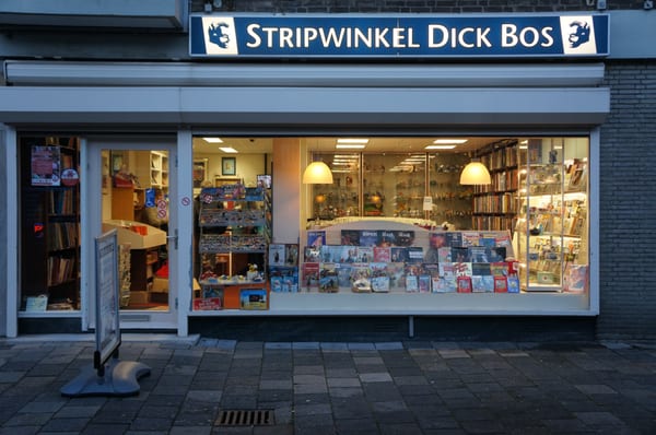 Stripwinkel Dick Bos Rotterdam