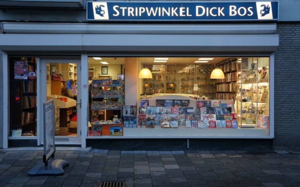 Stripwinkel Dick Bos Rotterdam