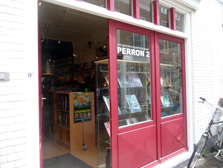Stripwinkel Perron 2 Middelburg
