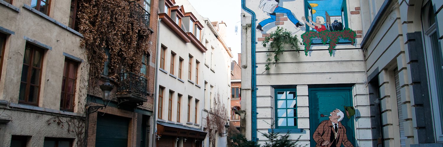 Stripwinkels in Brussel