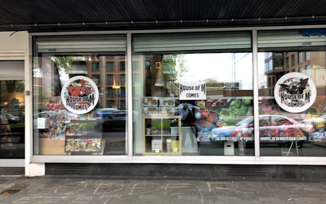 Stripwinkel House of M Comics Rotterdam
