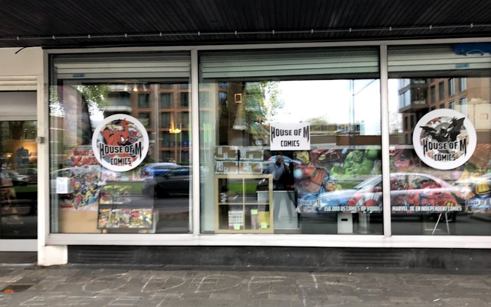 Stripwinkel House of M Comics Rotterdam